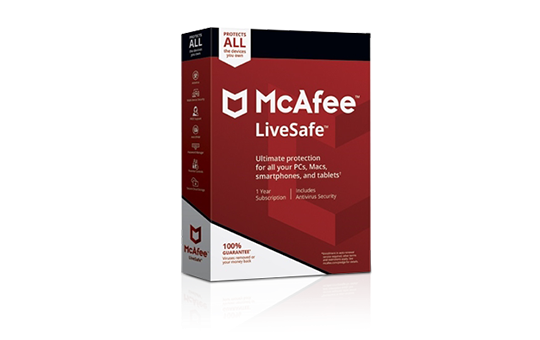 Mcafee livesafe 2018 key free